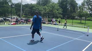 Cash tourney. Sam Morris and Audrey Banada vs Frank and Rudy Meredith. Game to 15.