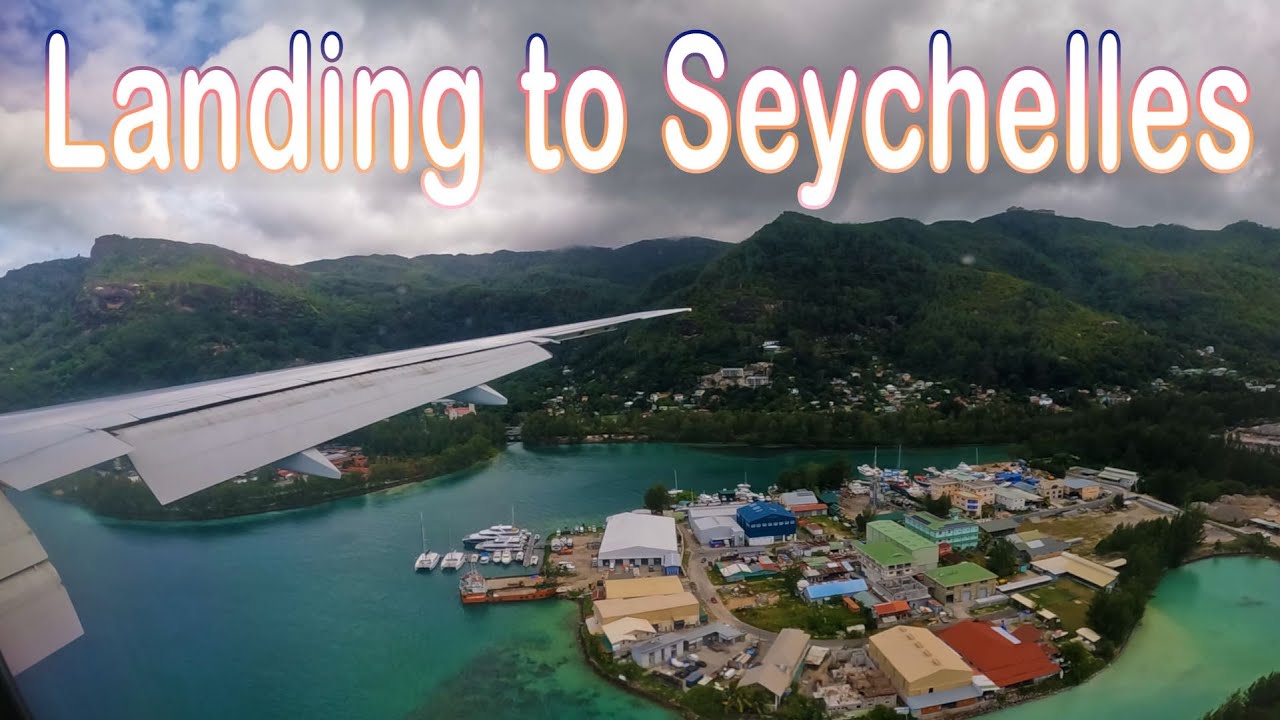 ✈️ Landing to Seychelles – 2022 🇸🇨 | Aerial Views of Paradise | 