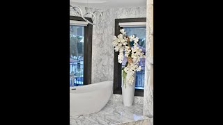 How To Make A Large Silk Flower Arrangement Orchids