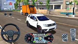 Dacia Duster 4x4 SUV Driving In Las Vegas City - Taxi Car Simulator : EVO - Android Gameplay screenshot 5
