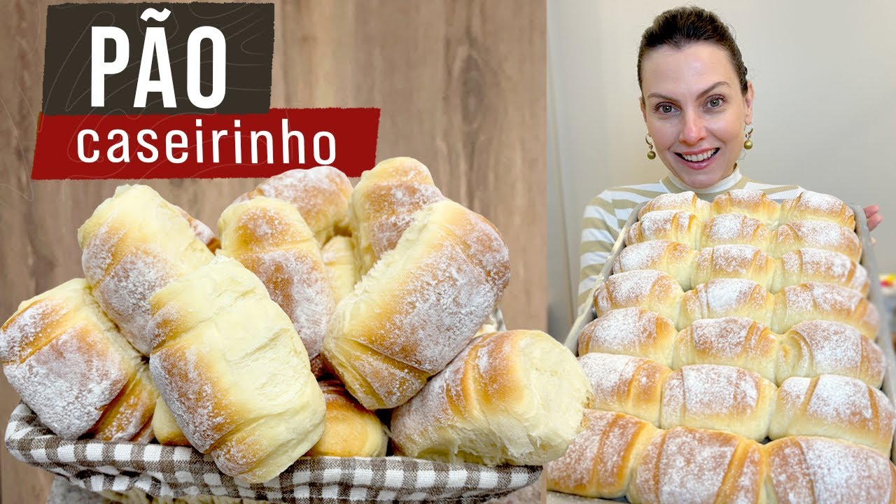 PÃO CASEIRINHO FOFINHO E FÁCIL DE FAZER | RECEITA SIMPLES E DELICIOSA