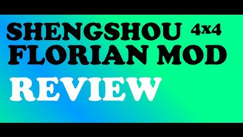 Shengshou 4x4 florian mod review