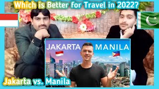 Jakarta vs. Manila - Which is Better Pakistani Reaction