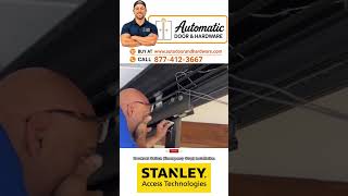 Automatic Sliding Door Kept Running During Emergency Breakout - Dangerous Stanley Door Fix #shorts