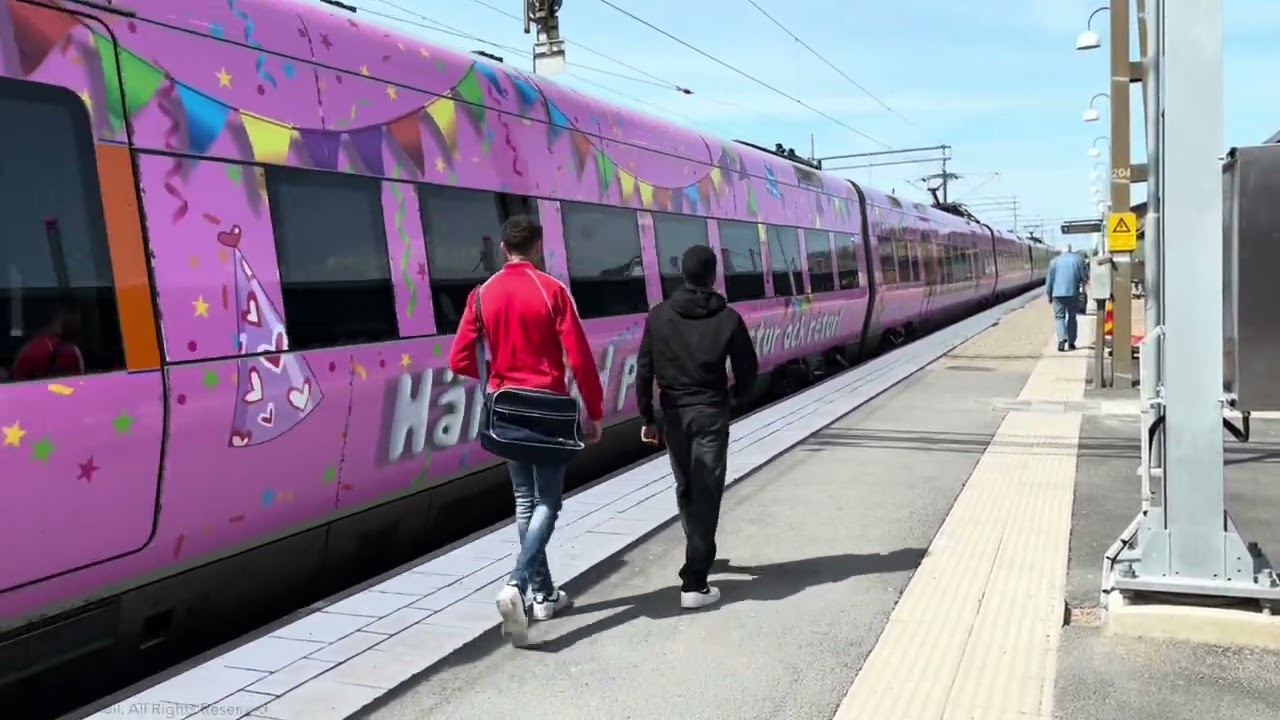 Trains, Buses, and Ferries in Southern Sweden