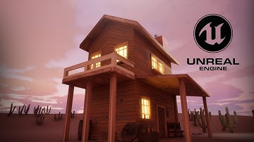 Wild West Saloon - Unreal Engine 5