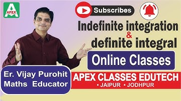 INDEFINITE INTEGRATION & DEFINITE INTEGRAL Maths महा मैराथन | Class 12 RBSE Maths by Vijay Purohit