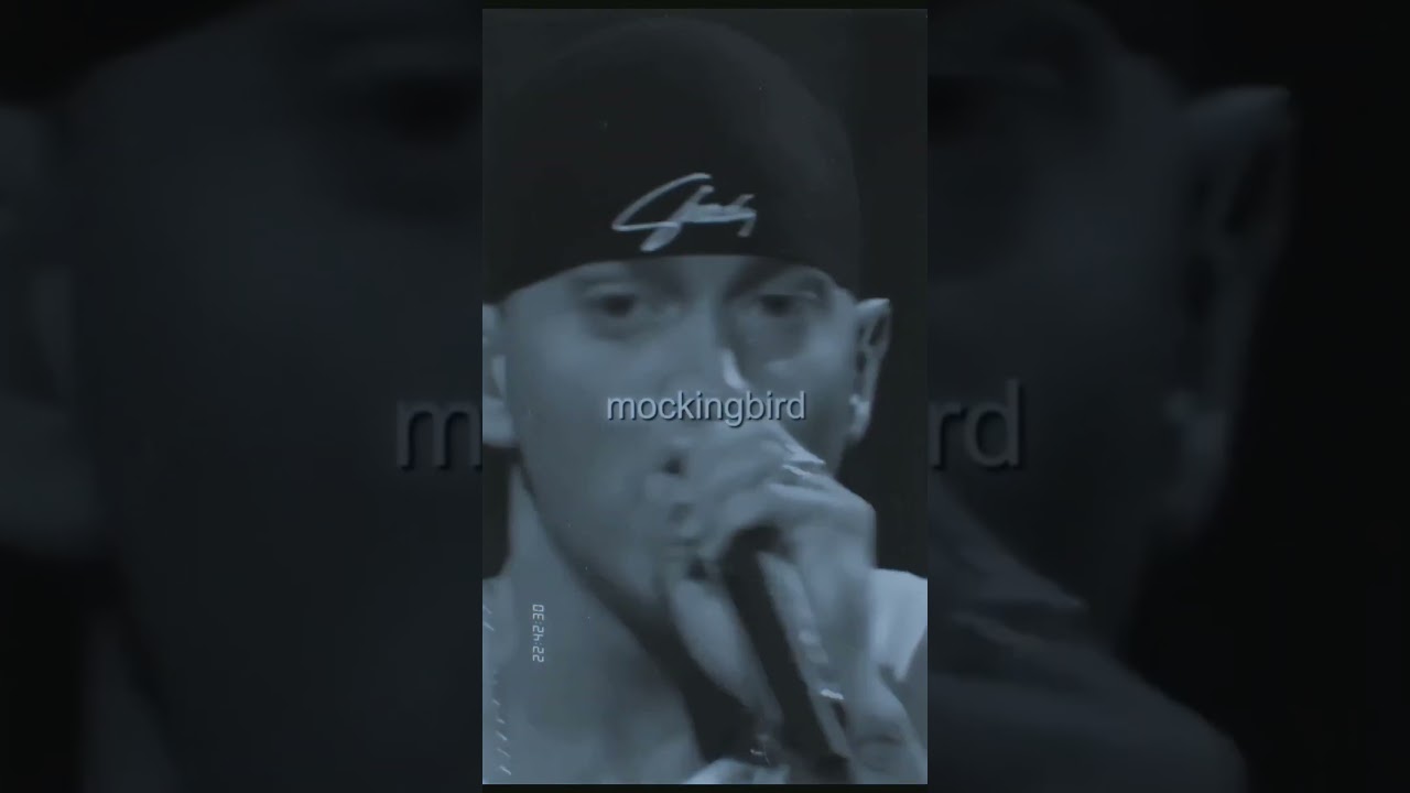 Replying to @the_ghost_rider2 Eminem LIVE 🕊️ Mockingbird @eminem