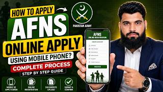 How To Apply Online for AFNS Using Mobile Phone? AFNS Online Registration Complete Process |EduSmart screenshot 4