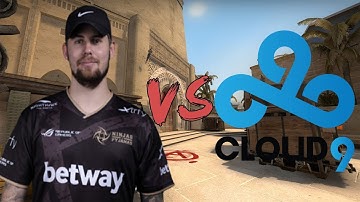 CSGO: POV NiP dennis vs Cloud9 (29/14) mirage @ BLAST Pro Series Istanbul 2018