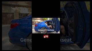Backseat Features of a Genesis G70 Sport! #shortsfeed #shorts #cartok #automobile Genesis G70 Interior Dimensions