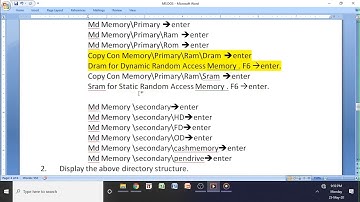 MS DOS ,LES-03, TREE STRUCTURE