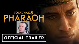 Total War: Pharaoh Официальный Трейлер Анонс на Русском и Реакция | Новая Топ стратегия про Египет