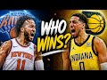 Knicks vs. Pacers II - who would win? Colts lines deeper for 2026 - right now! Cubs offense sucks!