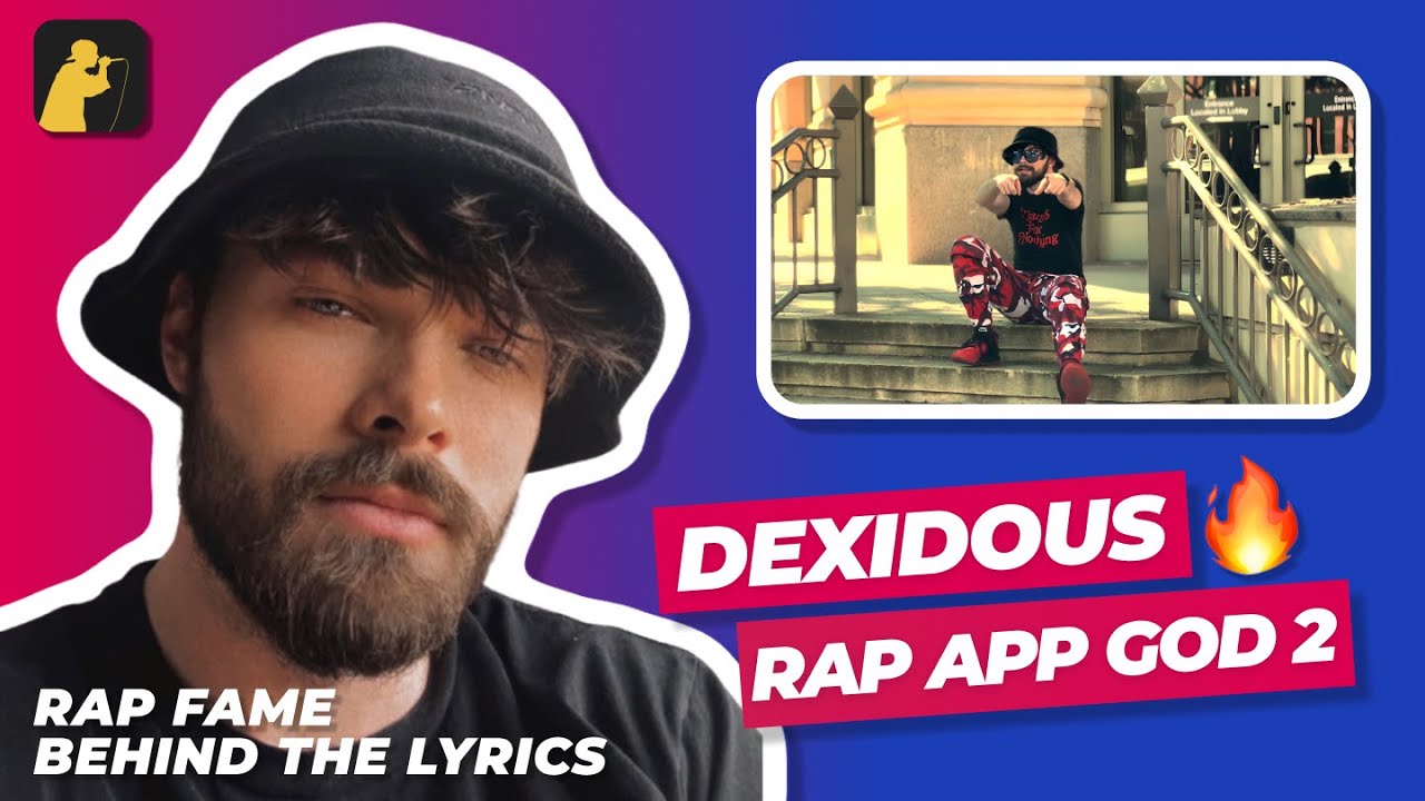 RAP APP GOD - Dexidous goes Behind The Lyrics on his Contest Winning Track