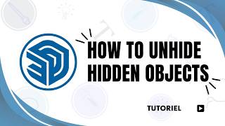 How to unhide hidden objects sketchup