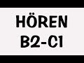 Dialoge für B2 - C1 Niveau - Deutsch Lernen Online Kostenlos