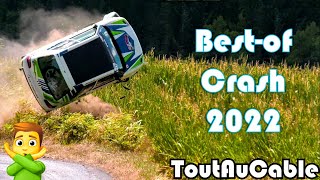 Best of Rallye Rally 2022 - Hillclimb & RallyCross - Big Crash - Mistakes & Show by ToutAuCable