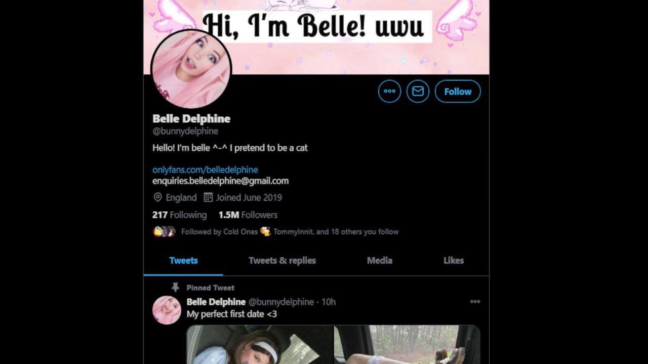 Belle Delphine is in Serious Trouble YouTube