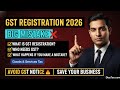 👉 One GST Mistake Can Stop Your Business 😳 | GST Registration 2026 Guide#shortsfeedgstregistration  