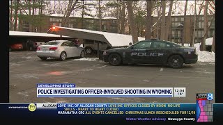 Wyoming PD: Suspect injured in officer-involved shooting