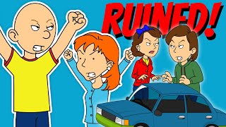 Caillou and Rosie's RUINED Road Trip