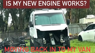 MOVING BACK INTO  MY VAN. Is the new Engine good? by Hormiga Project 63 views 1 month ago 18 minutes