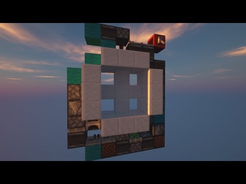Minecraft Java: Tiny 3x3 Plus Door [1.13.2+]