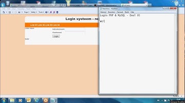 Login PHP en MySQL: deel 05