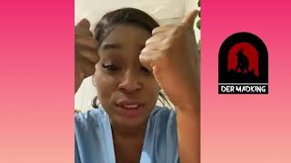 Efia Odo cries as she reacts to the de@th of Kaaka Mohammed Fixthecountry