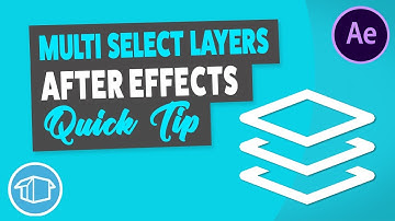 Quick Way To Select Layers After Effects Quick Tip Tutorial