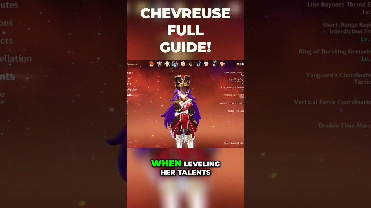Chevreuse Guide! Best Build, Talents, Weapons, Artifacts & Teams | Genshin Impact