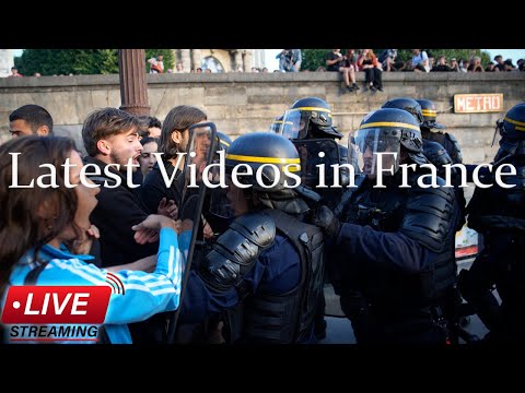 ?LIVE: FRANCE RIOTS 5th - Protest City Skyline Cameras & Latest Videos