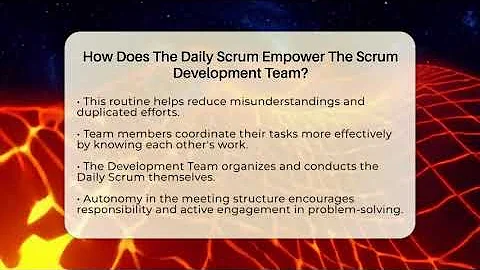 How Does The Daily Scrum Empower The Scrum Development Team? - The Project Manager Toolkit