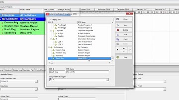 How to make eps in primavera p6