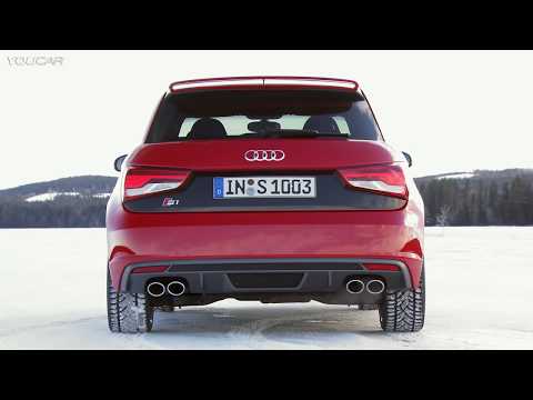 AUDI S1 (2015) Awesome Test Drive on Snow