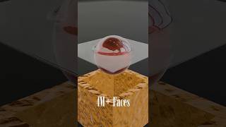 Cloth drop #blender #animation #asmrsounds #asmr #shorts #feed #ytshorts