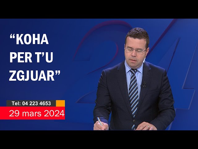 29 Mars 2024 "Telefonatat e Teleshikuesve" në News24 - "Koha për t'u zgjuar" në studio Edvin Peçi