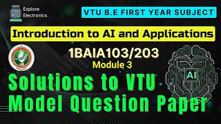 Solutions To Ai Model Qp Qn 5 And 6 Introduction To Ai Applications 1Besc104C