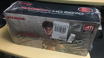 Retro Unboxing! Brand-new ATI Radeon HD 5870!