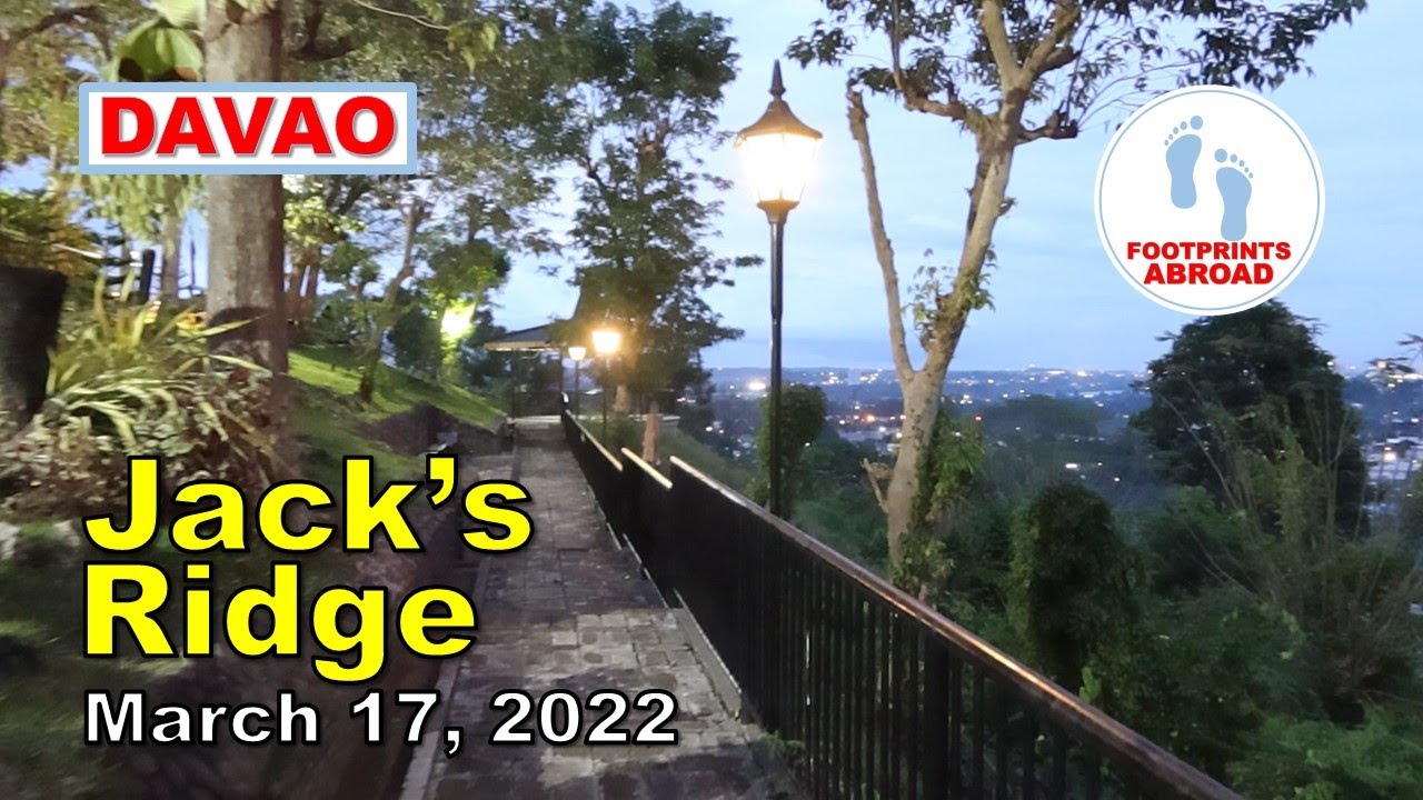 Walking in Davao Jack's Ridge Mar 17 2022 - YouTube