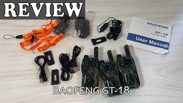 BAOFENG GT-18 Walkie Talkies Review | Voor- en nadelen