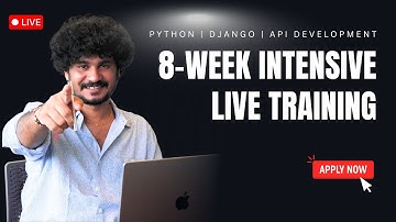 8-Week Intensive - Live Backend Developer Program (Python + Django + DRF) | Starts Nov 8 2025