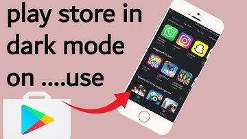 How To Enable Dark Mode in Play Store  Urdu Hindi 2020