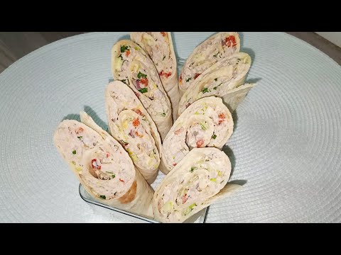 Video: Lavash Snacks Në Tryezën Festive