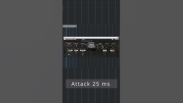 How Compressor Attack Affects Sound and Transients #shorts #compressor #tutorial