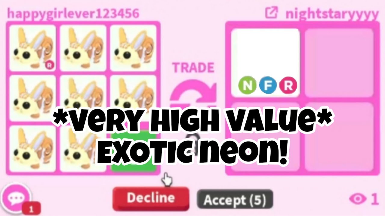 😱😛Oh My Gosh! They GAVE Me VERY HIGH VALUE *EXOTIC* NEON For My