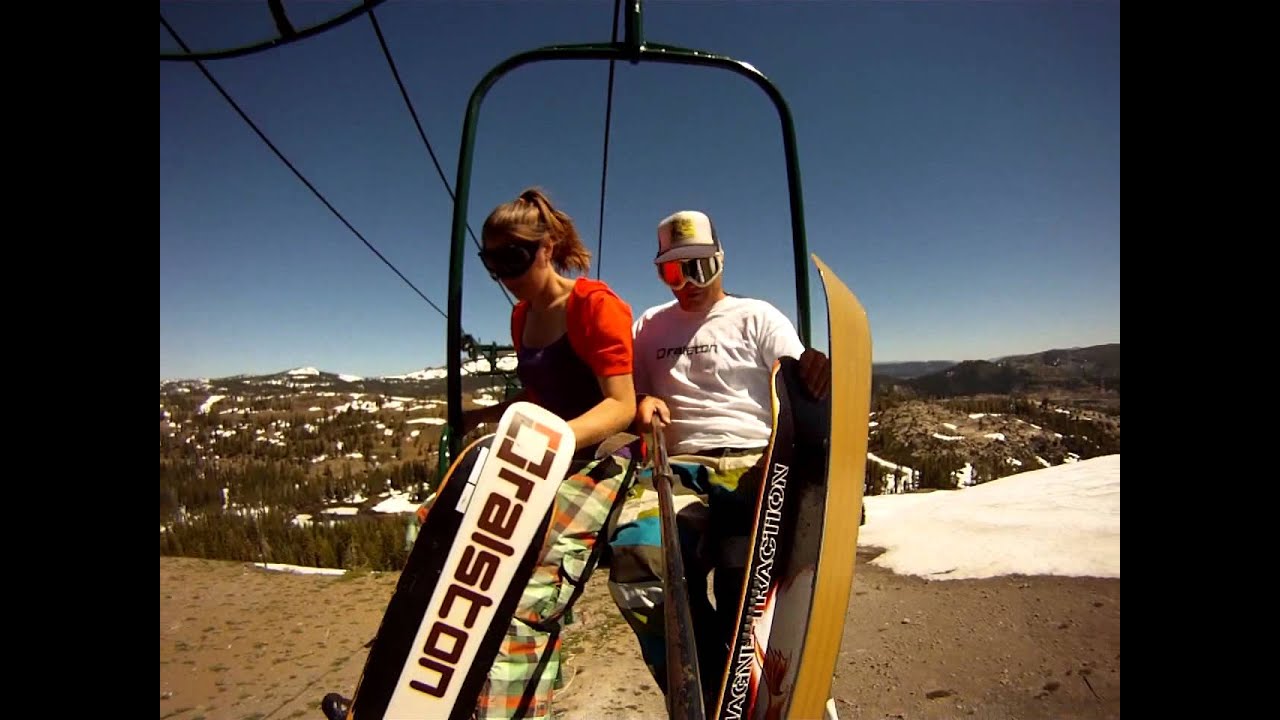 Project Snowskate How to Get Off the Chairlift YouTube