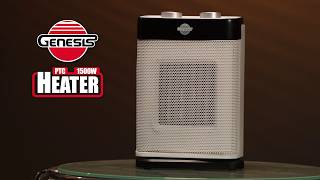 Genesis 1500W PTC Fan Heater | Product Overview