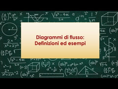 Video: Che Cos'è Un Diagramma Logico 